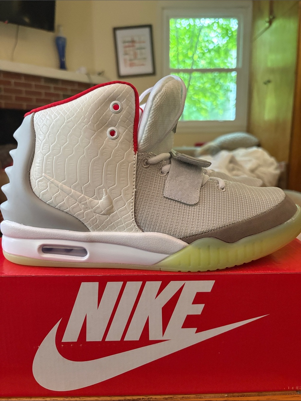 Yeezy nike air white [ brand new ]